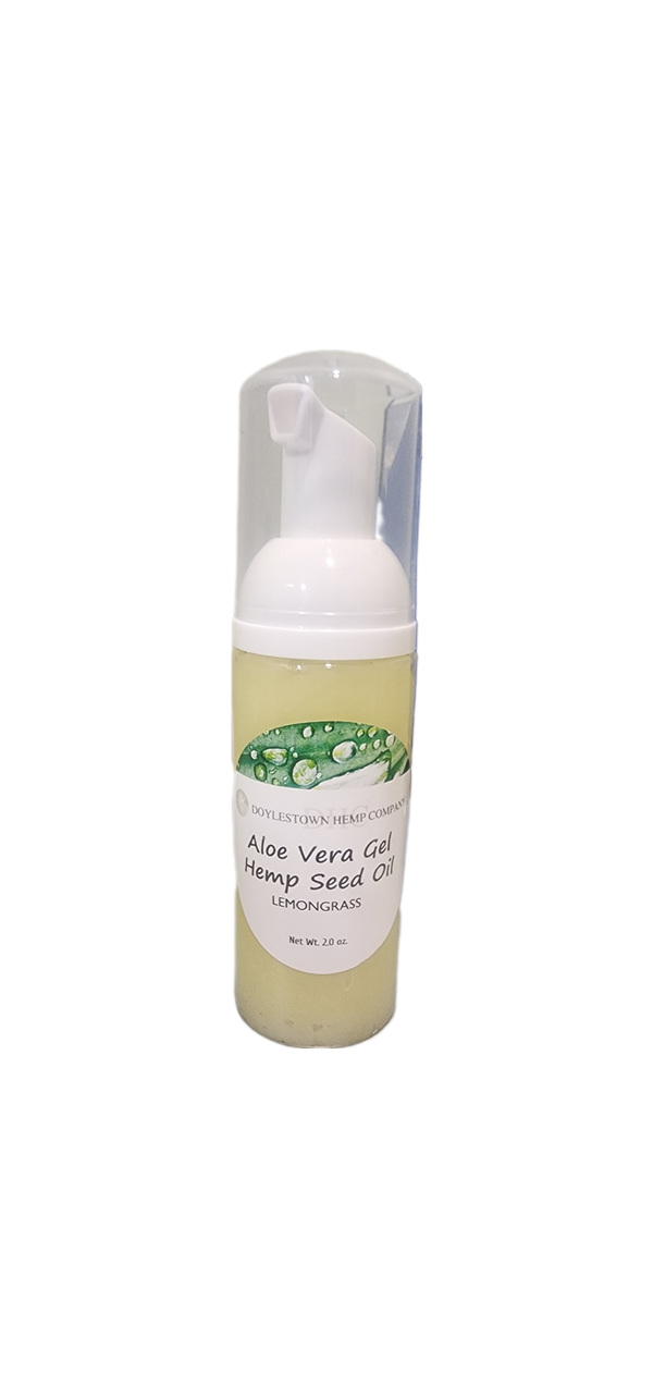 Aloe Vera Gel with Hemp Seed Oil