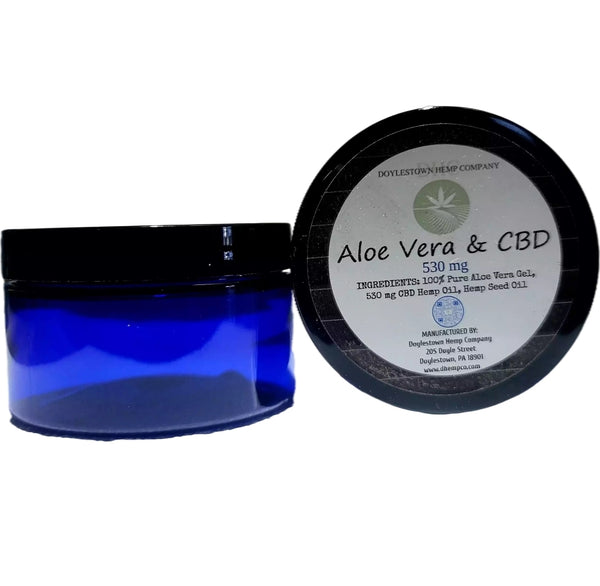 4 oz Aloe Vera Gel with CBD 530 mg