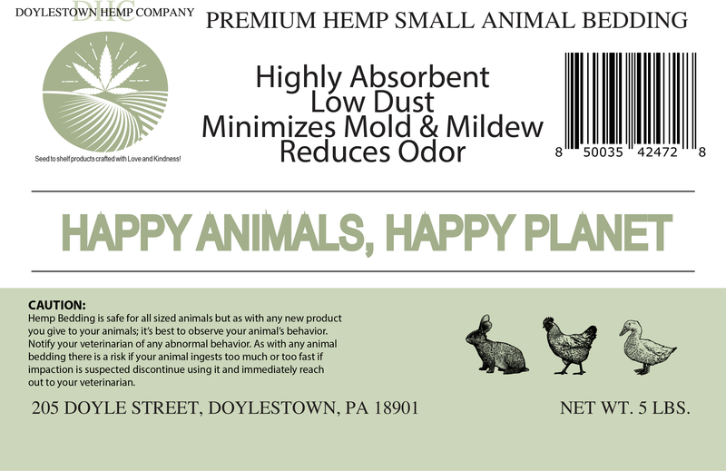 5-pound Bag Premium Hemp Animal Bedding